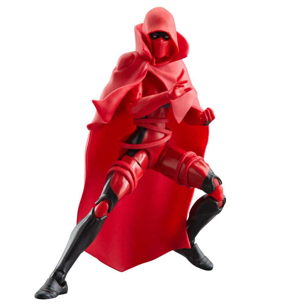 Figurine articulée Red Widow montrant l'articulation des bras et des jambes