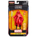 Figurine Red Widow Marvel Legends 15cm en position dynamique avec accessoires