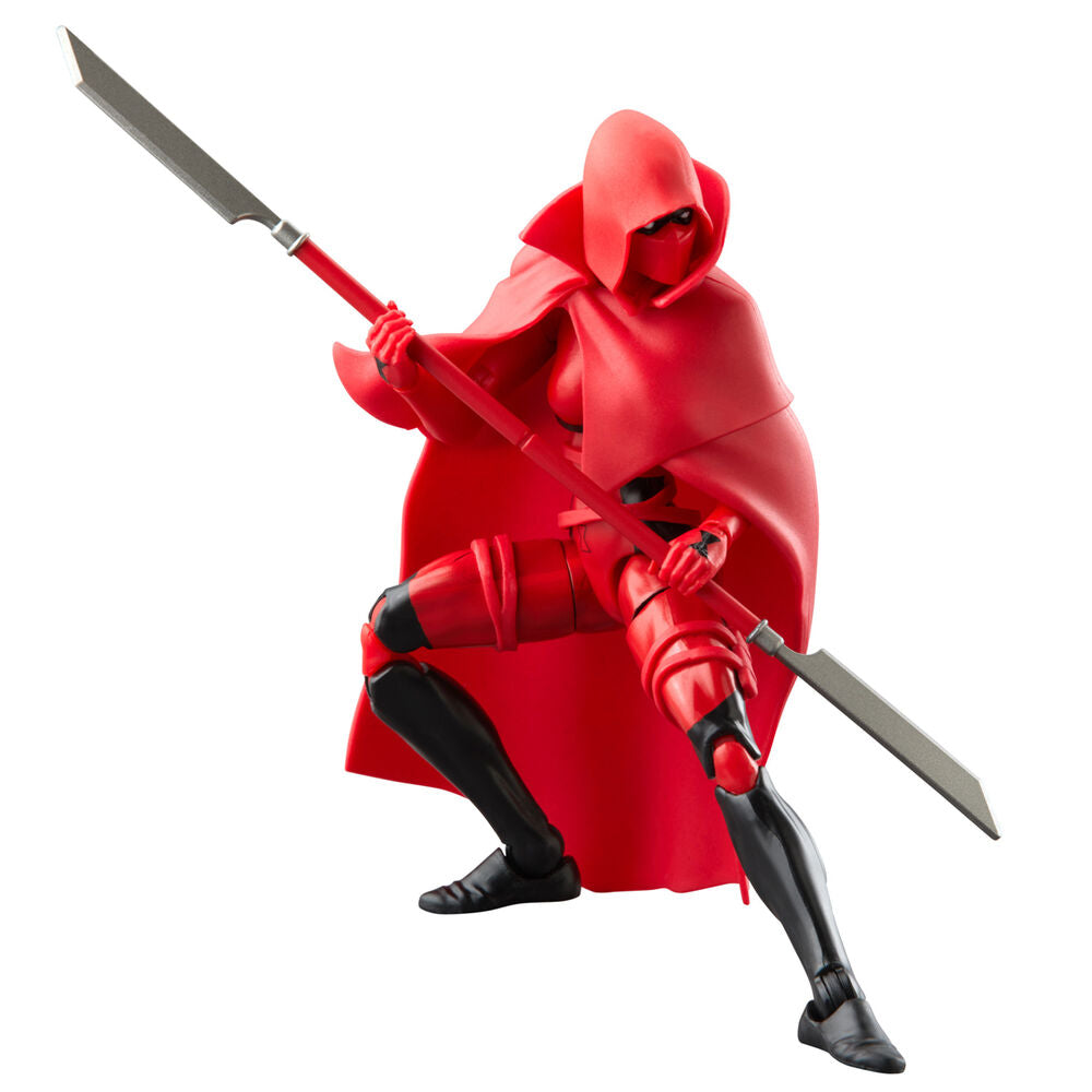 Figurine Red Widow avec pièce à assembler pour collectionneurs