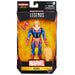 Figurine Marvel Legends Ikaris de face avec détails articulés et accessoires visibles