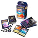 Collection de cartes Lorcana Disney The First Chapter présentée sur une table avec éclairage naturel