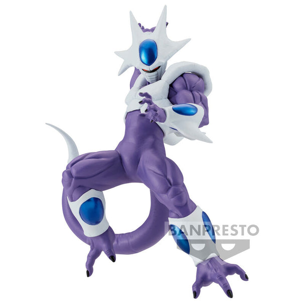 Figurine Cooler de Dragon Ball Z en position de combat, 17 cm, vue de face