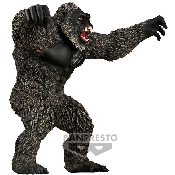 Vue de profil de la figurine Kong détaillée avec textures réalistes et finition soignée