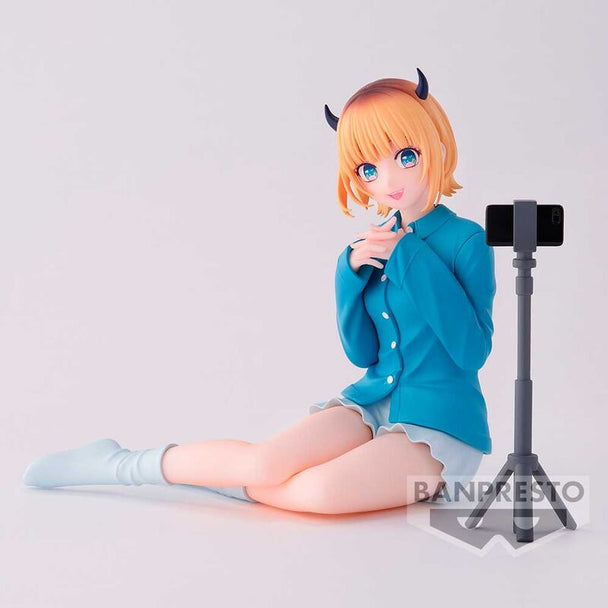 Profil gauche de la figurine Memcho Oshi no Ko BANPRESTO en 10cm