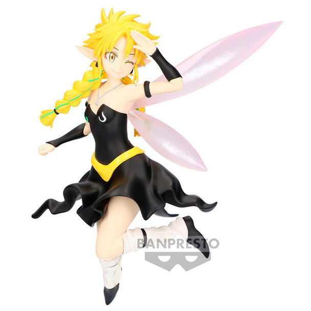 Gros plan sur la figurine Ramiris Luminus montrant la qualité des finitions BANPRESTO