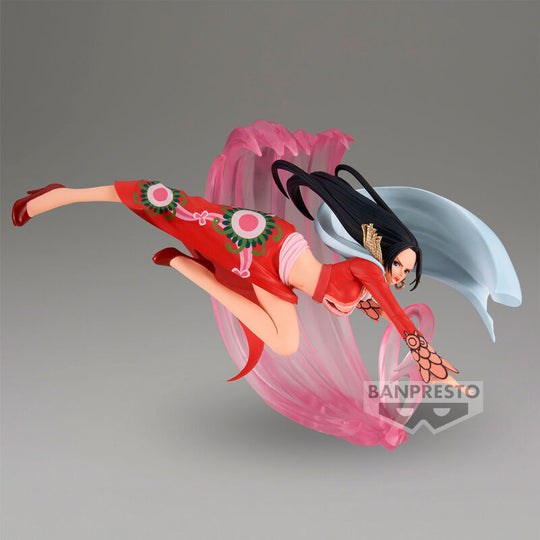 Profil gauche de la figurine Boa Hancock de la Battle Record Collection BANPRESTO