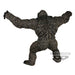 Gros plan sur le visage féroce de la figurine Kong de 13cm, expression rugissante