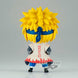 Vue arrière de la figurine Namikaze Minato Naruto avec détails de la tenue et cheveux sculptés