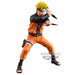 Gros plan sur le visage expressif de la figurine Naruto Uzumaki Grandista 22cm
