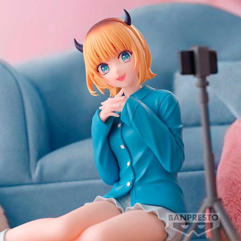 Arrière de la figurine Memcho Oshi no Ko mettant en valeur sa posture