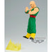 Vue arrière de la figurine Tenshinhan Dragon Ball Z montrant les détails du costume