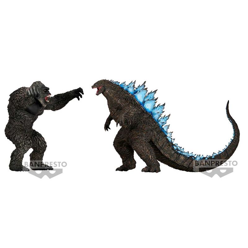 Packaging officiel BANPRESTO de la figurine Kong Godzilla vs Kong The New Empire 2024