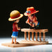 Packaging original BANPRESTO de la figurine One Piece Monkey D Luffy & Portgas D Ace