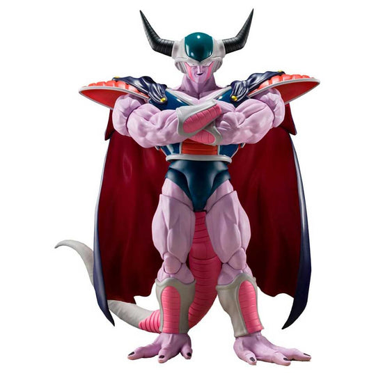 Figurine articulée King Cold S.H. Figuarts de 22 cm vue de face avec détails précis du visage et armure