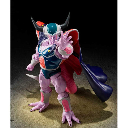 Détail rapproché sur la finition et les textures de la figurine King Cold Dragon Ball Z Tamashii Nations
