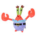 Peluches SpongeBob de 20 cm posées à côté d’accessoires de jeu colorés