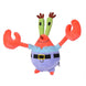 Peluches SpongeBob de 20 cm posées à côté d’accessoires de jeu colorés