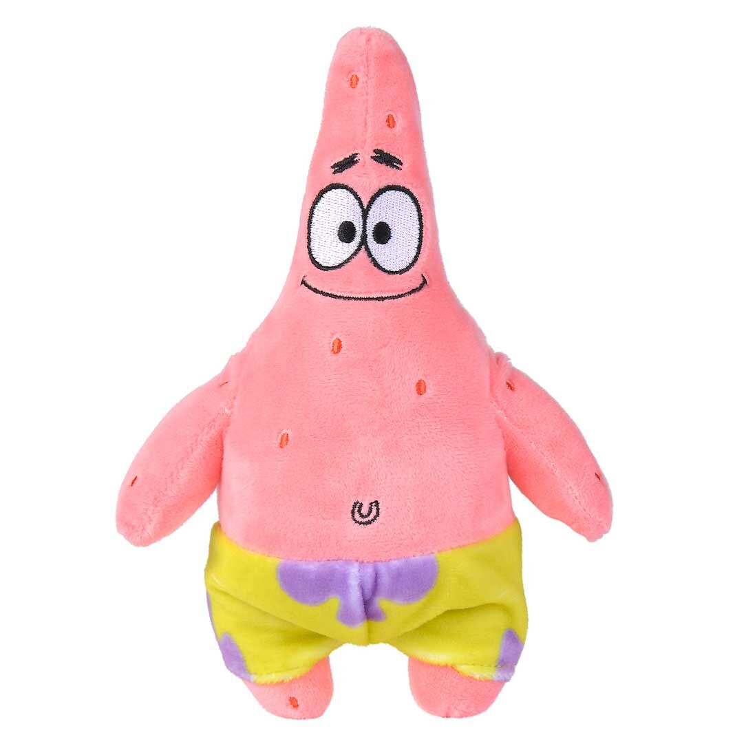 Peluches SpongeBob 20 cm emballées prêtes à être offertes en cadeau