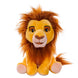 Peluche Mufasa Disney Le Roi Lion 25cm en position assise sur fond blanc