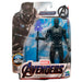 Figurine Marvel Avengers de 15cm avec accessoires sur fond blanc pour collection