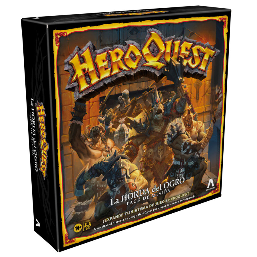 Plateau de jeu détaillé montrant l'Arène de la Fin du Monde pour l'extension Heroquest The Ogre Horde
