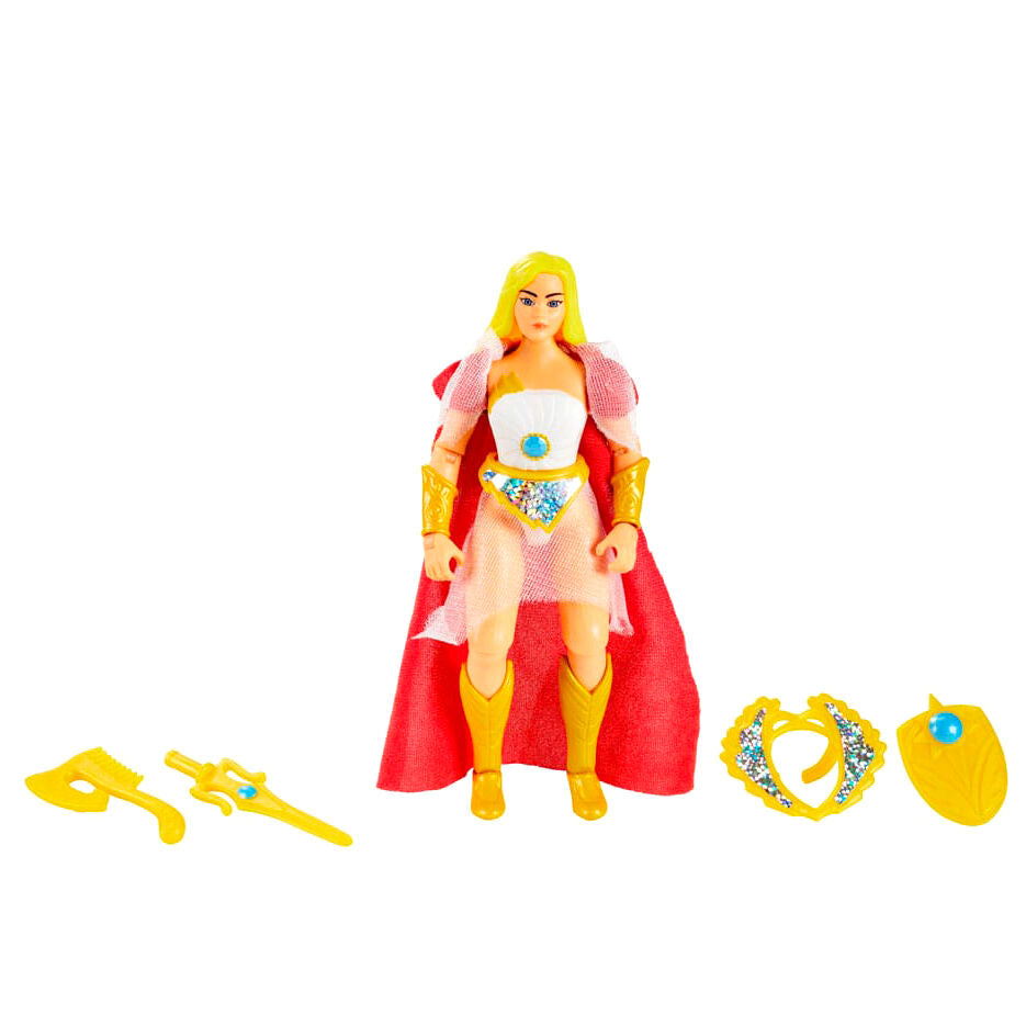 Packaging original des figurines Masters of the Universe Origins avec illustrations vintage.