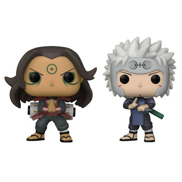 Figurine Funko POP de Tobirama Senju Naruto Shippuden, édition exclusive, présentée sur fond blanc avec ses couleurs vives