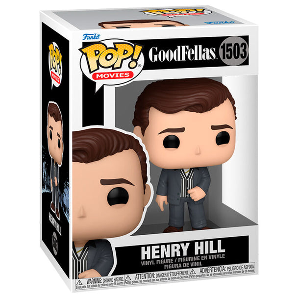Zoom sur la figurine en vinyle Funko POP Henry Hill, personnage emblématique de Goodfellas