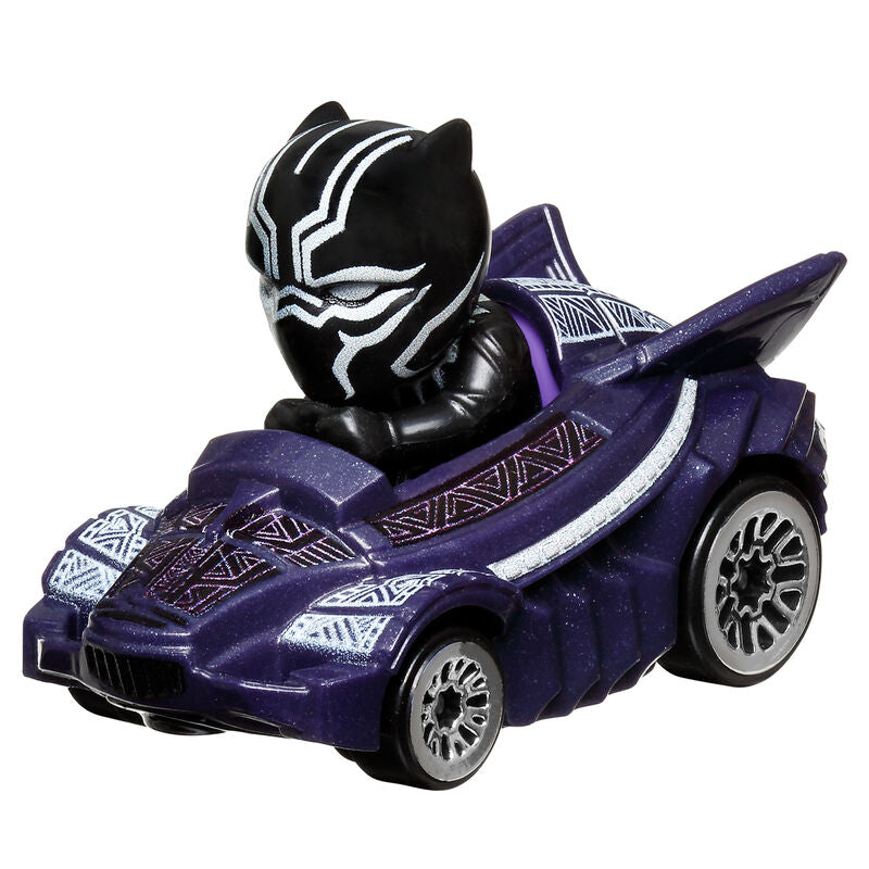 Packaging original Hot Wheels Racerverse montrant le véhicule et les personnages inclus