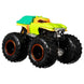 Ensemble des deux Monster Trucks Hot Wheels alignés sur fond blanc.