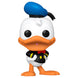 Vue rapprochée de la figurine Funko POP Donald Duck édition limitée 90e anniversaire avec détails précis
