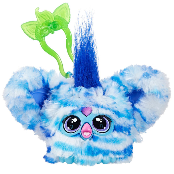 Furblet Ooh Koo Mini Furby HASBRO vue de face avec ses grands yeux expressifs et son bec ouvert