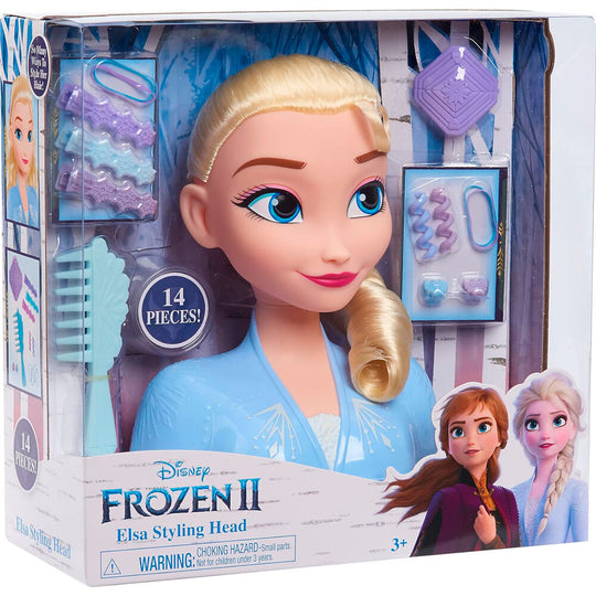 Ensemble complet du buste Elsa Frozen 2 avec 14 accessoires pour personnalisation