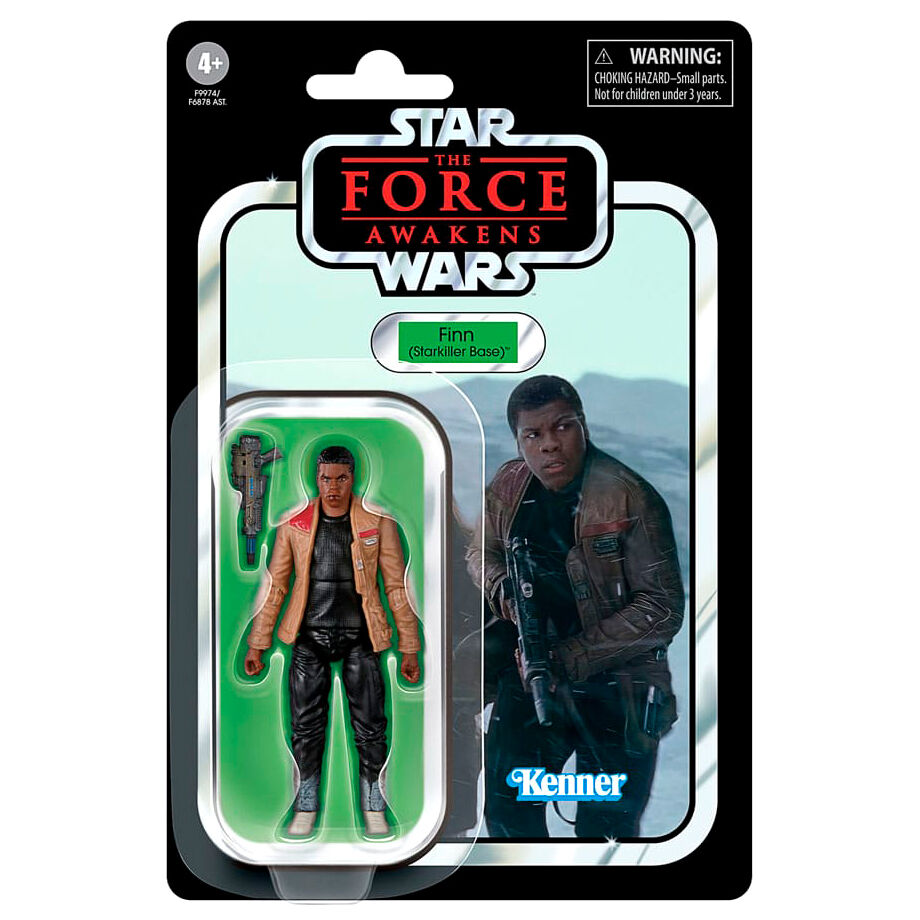 Figurine Finn Starkiller Base 10cm articulée de la collection Vintage Star Wars par HASBRO