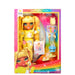 Poupée Sunny Rainbow High Pyjama Party de 22 cm en tenue de nuit colorée avec accessoires