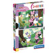 Puzzle Disney Minnie 60 pièces avec illustration colorée de Minnie Mouse en tenue rose