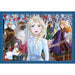 Boîte du puzzle Disney Frozen CLEMENTONI affichant les différentes options de nombre de pièces disponibles