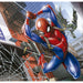 Boîte du puzzle Marvel Spiderman 3x48 pièces avec illustrations colorées et logo CLEMENTONI visible
