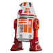 Vue latérale gauche de la figurine articulée R4-6D0 montrant l'articulation des bras