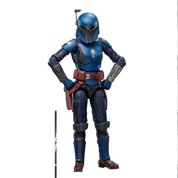 Figurine articulée Nite Owl de The Mandalorian en position dynamique, vue de face