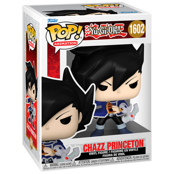Vue rapprochée de la figurine Funko POP Chazz Princeton avec détails précis du personnage