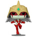 Figurine Funko POP de 9 cm représentant Elemental Hero Burstinatrix de Yu-Gi-Oh! avec détails précis et couleurs vives.