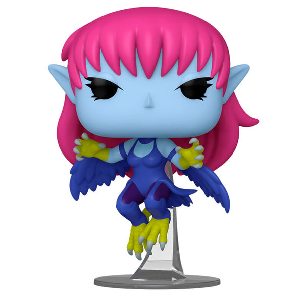 Figurine Funko POP de Harpie Lady de Yu-Gi-Oh! en vinyle de 9cm dans sa boîte cadeau colorée