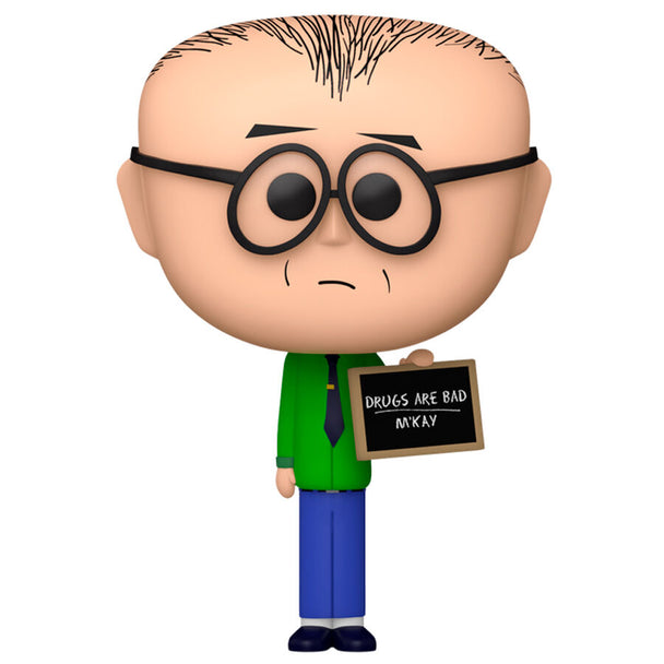 Figurine POP Mr. Mackey de South Park en vinyle de 9 cm avec détails précis et finition soignée