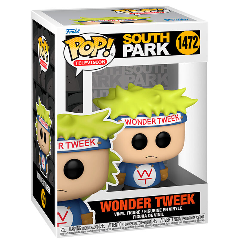 Boîte cadeau originale de la figurine Funko POP South Park Wonder Tweak, idéale pour collectionneurs