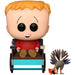Vue rapprochée de la figurine Funko POP Timmy & Gobbles de South Park avec détails précis et couleurs vives