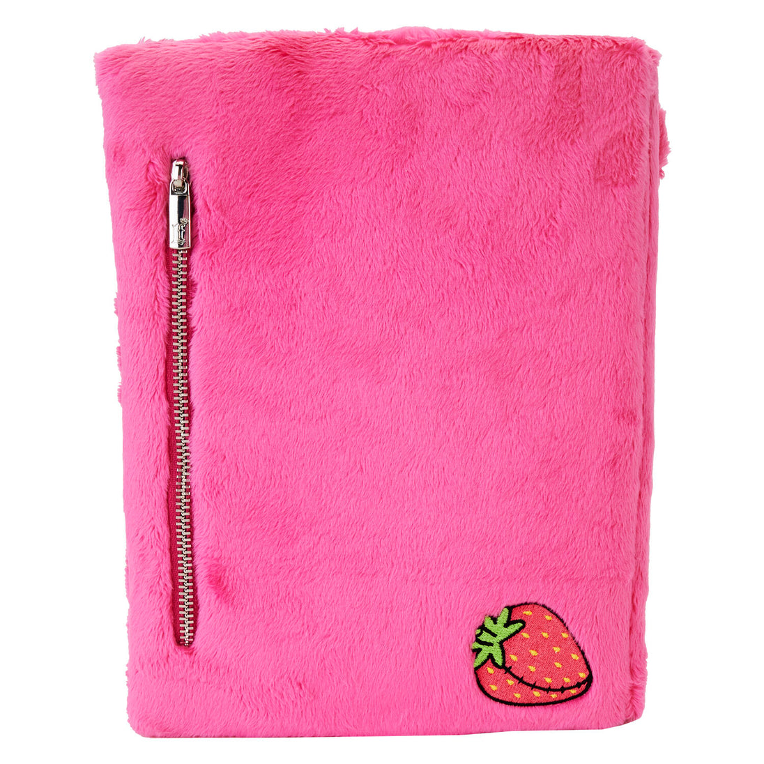 Carnet Lotso Toy Story Loungefly ouvert, affichant les pages intérieures et la texture peluche.