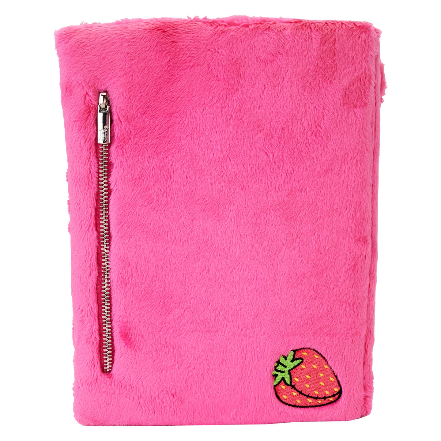 Carnet Lotso Toy Story Loungefly ouvert, affichant les pages intérieures et la texture peluche.