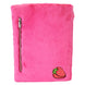 Carnet Lotso Toy Story Loungefly ouvert, affichant les pages intérieures et la texture peluche.