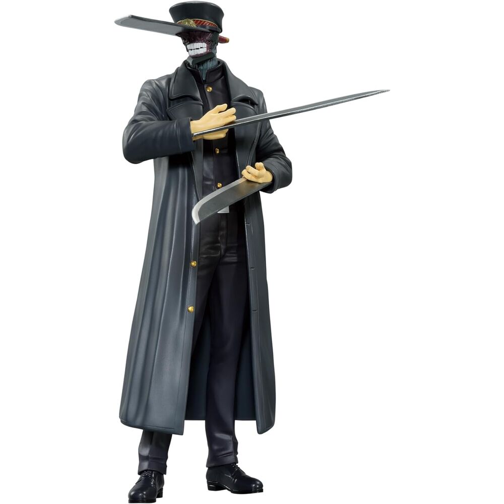 Vue latérale de la figurine Chainsaw Man Chain Spirits Vol.6 montrant la posture dynamique